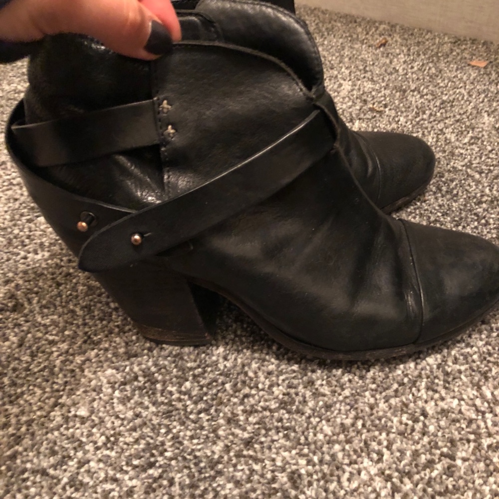 Rag & Bone Leather Ankle Boots